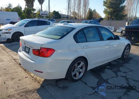 2013 BMW 328I z USA, uszkodzony, nr VIN WBA3C1G56DNR48694